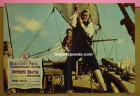 #6736 MOBY DICK Italian photobusta movie poster '56