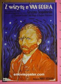 #6188 BESUCH BEI VAN GOGH Polish movie poster '85 Grashof