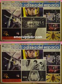 #6113 2001 A SPACE ODYSSEY 2 Spanish movie posters '68