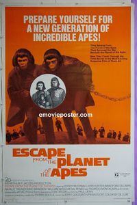 B087 ESCAPE FROM THE PLANET OF THE APES style B 40x60 movie poster