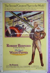 B093 GREAT WALDO PEPPER 40x60 movie poster '75 Redford