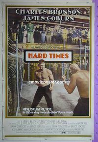 B095 HARD TIMES style B 40x60 movie poster '75 Bronson, Coburn