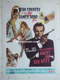 B192 FROM RUSSIA WITH LOVE linen Swedish  R70s James Bond