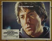 D523 MARATHON MAN lobby card #1 '76 Dustin Hoffman close-up!