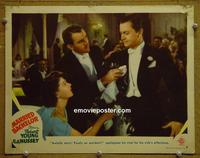 D530 MARRIED BACHELOR lobby card '41 Robert Young, Hussey