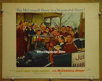 D539 McCONNELL STORY lobby card #6 '55 Alan Ladd, Allyson