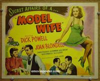 C394 MODEL WIFE title lobby card R50s Blondell, Powell