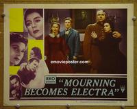 D574 MOURNING BECOMES ELECTRA lobby card #5 48 Redgrave