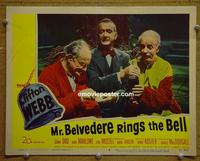 D577 MR BELVEDERE RINGS THE BELL lobby card #8 '51 Clifton Webb