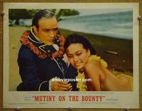 D584 MUTINY ON THE BOUNTY lobby card #1 '62 Marlon Brando