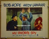 D586 MY FAVORITE SPY lobby card #7 '51 Bob Hope