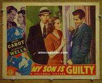 D588 MY SON IS GUILTY lobby card '39 Bruce Cabot