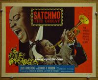 C485 SATCHMO THE GREAT title lobby card '57 Louis Armstrong