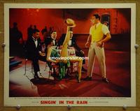 D858 SINGIN' IN THE RAIN lobby card #1 '52 sexy Cyd Charisse!