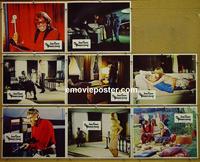 F439 PRESIDENT'S ANALYST 8 lobby cards '68 James Coburn