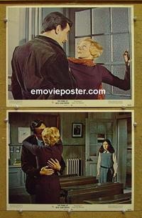 G055 PRIME OF MISS JEAN BRODIE 2 lobby cards '69 Maggie Smith