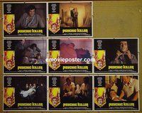 F447 PSYCHIC KILLER 8 lobby cards '75 Julie Adams