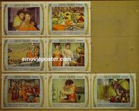 F672 QUO VADIS  7 lobby cards '51 Taylor, Kerr, Ustinov