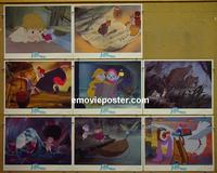 F463 RESCUERS 8 lobby cards R89 Walt Disney classic!