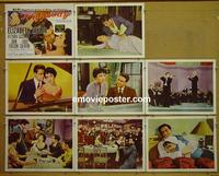 F465 RHAPSODY 8 lobby cards R60s Elizabeth Taylor, violins!