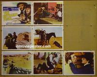 F675 RUTHLESS 4 7 lobby cards '69 Klaus Kinski, Gilbert Roland