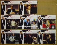 F476 SABRINA  8 English lobby cards '95 Harrison Ford