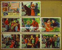 F477 SADDLE TRAMP 8 lobby cards '50 Joel McCrea