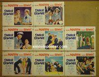 F478 SAILOR BEWARE  8 lobby cards '52 Dean Martin, Jerry Lewis