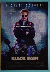 H195 BLACK RAIN one-sheet movie poster '89 Ridley Scott