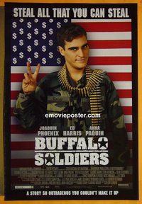 H228 BUFFALO SOLDIERS one-sheet movie poster '01 Joaquin Phoenix