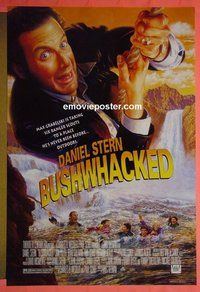 H237 BUSHWHACKED double-sided one-sheet movie poster '95 Daniel Stern