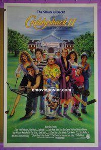 H239 CADDYSHACK 2 one-sheet movie poster '88 Chevy Chase, Dan Aykroyd