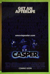 H248 CASPER single-sided advance one-sheet movie poster '95 Christina Ricci