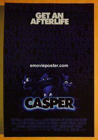 H245 CASPER double-sided one-sheet movie poster '95 Christina Ricci