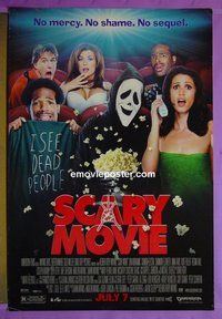 H976 SCARY MOVIE double-sided advance one-sheet movie poster '00 spoof!