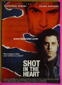 I011 SHOT IN THE HEART one-sheet movie poster '01 Giovanni Ribisi