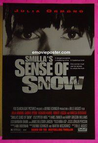 I031 SMILLA'S SENSE OF SNOW one-sheet movie poster '97 Julia Ormond