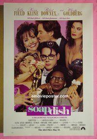 I038 SOAPDISH advance one-sheet movie poster '91 Sally Field, Kline