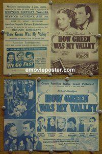 J105 HOW GREEN WAS MY VALLEY Aust herald '41 John Ford