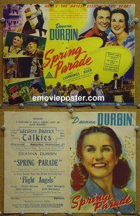 J190 SPRING PARADE Australian herald '40 Deanna Durbin