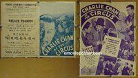 J044 CHARLIE CHAN AT THE CIRCUS herald '36 Warner Oland