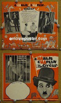 J050 CIRCUS herald '28 Charlie Chaplin classic