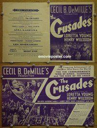 J059 CRUSADES herald '35 Cecil B. DeMille