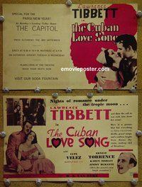 J060 CUBAN LOVE SONG herald '31 Lupe Velez