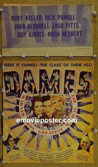 J062 DAMES herald '34 Keeler, Powell, Busby Berkeley