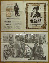 J069 DIRTY DINGUS MAGEE herald '70 Sinatra