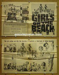 J082 GIRLS ON THE BEACH herald '65 The Beach Boys