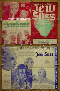 J115 JEW SUESS English herald '34 Conrad Veidt