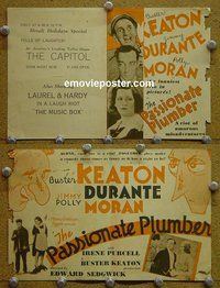 J160 PASSIONATE PLUMBER herald '32 Buster Keaton