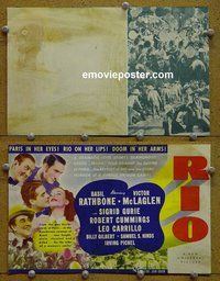 J173 RIO herald '39 Basil Rathbone, McLaglen